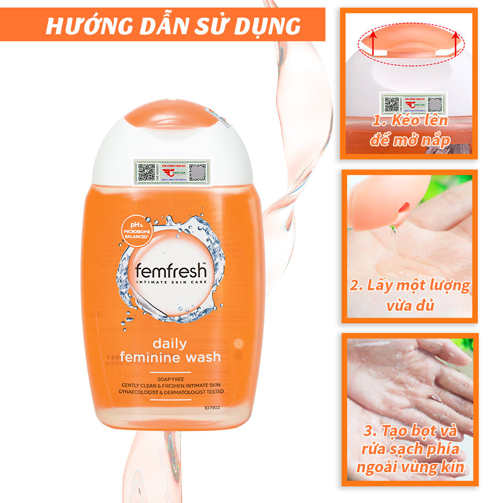 Mô tả Dung Dịch Vệ Sinh Femfresh Daily 150ml + Kem Đánh Răng Capitano 75ml - 3