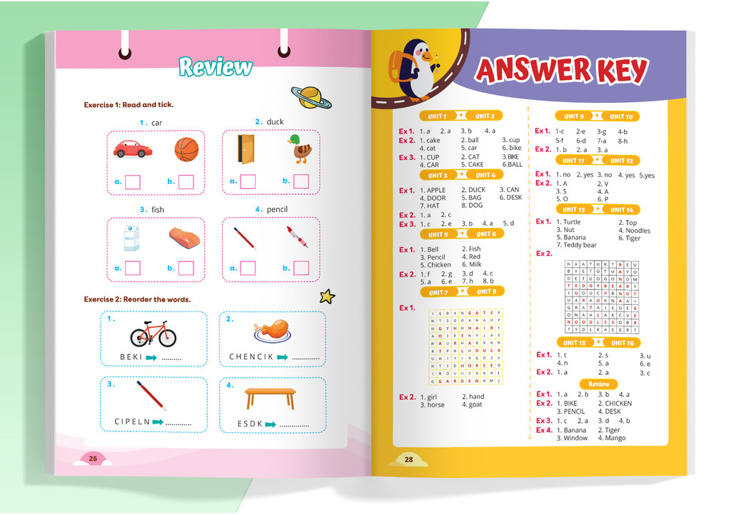 Mô tả Sách - Luyện Viết Chữ Từ Vựng Tiếng Anh Theo Chương Trình Sách Giáo Khoa - MEGA - 4