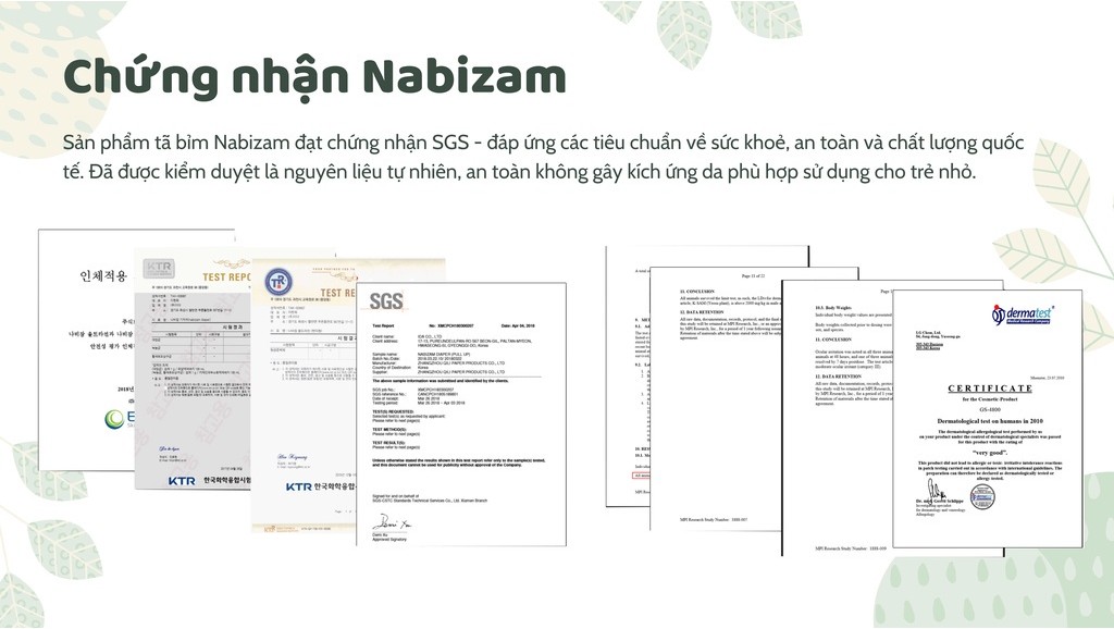 Mô tả Tã/Bỉm Dán NABIZAM Magic Soft Cao Cấp Từ Sợi Bông Được Tuyển Chọn An Toàn Cho Bé Size NB Cho Bé Từ 3-5kg, 50 Miếng/Bịch - 5