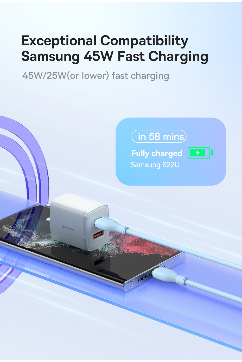 Cáp Sạc Nhanh 100w TypeC to TypeC Baseus Pudding Fast Charging Cable Cho Ip 15 16 17 SamSun LapTop Tablet Huawei Xiaomi – ảnh mô tả chi tiết 10