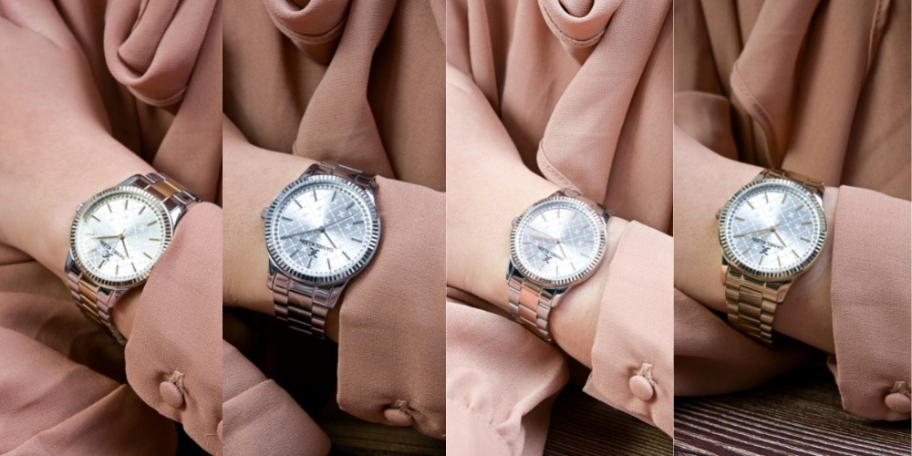 Mô tả Đồng hồ nữ Daniel Klein Watch DK.1.12540 mặt nhỏ đính đá, kính cứng, chống xước, chống nước, dây thép đeo tay cao cấp. - 1