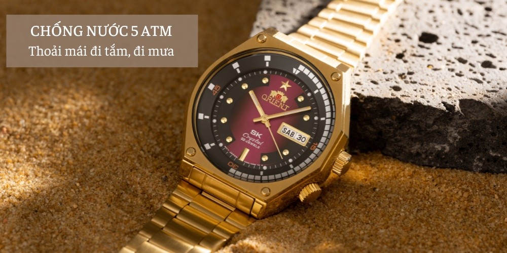 Dây thép không gỉ 316L của Orient SK Sports RA-AA0B0