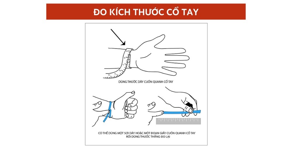 Cách đo size đồng hồ