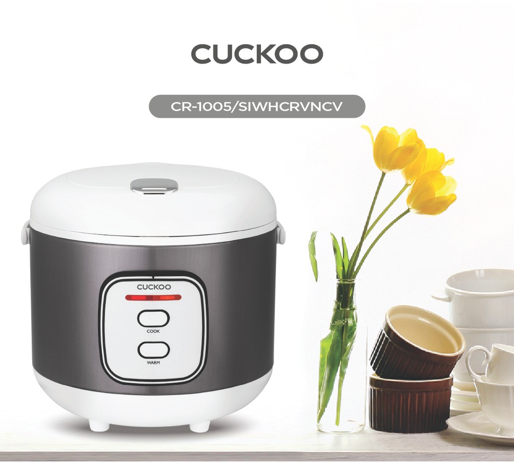 Mô tả Nồi cơm điện Cuckoo 1.8L CR-1005 Màu xám bạc - Lòng nồi chống dính - Bảo hành 2 năm -Hàng chính hãng - 8