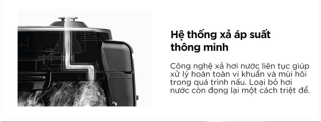 Mô tả Nồi cơm điện tử áp suất Cuckoo 1.08 lít CRP-R0600F màu đen - lòng nồi chống dính cao cấp phủ Xwall Black shine- Quốc tế - 7