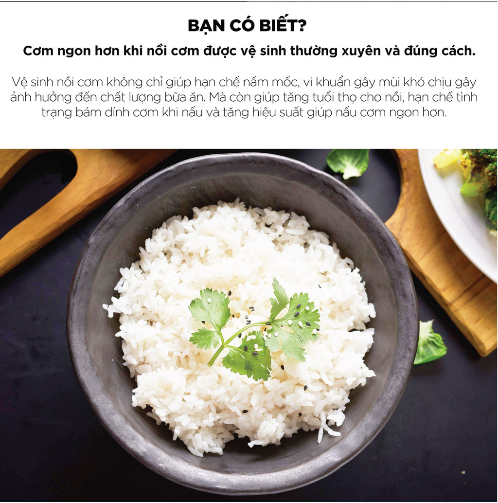Mô tả Nồi cơm điện tử áp suất Cuckoo 1.8 lít CRP-R1000F màu đen - lòng nồi chống dính cao cấp phủ Xwall Black shine - 5