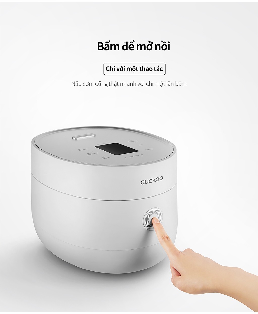 Mô tả Nồi cơm điện tử CUCKOO CR-0675F phiên bản quốc tế 1,08 lít- Lòng nồi chống dính - Hàng chính hãng - 6