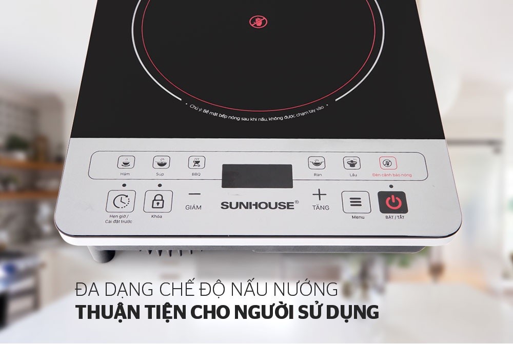 Mô tả Bếp hồng ngoại cảm ứng SUNHOUSE SHD6005 - 3