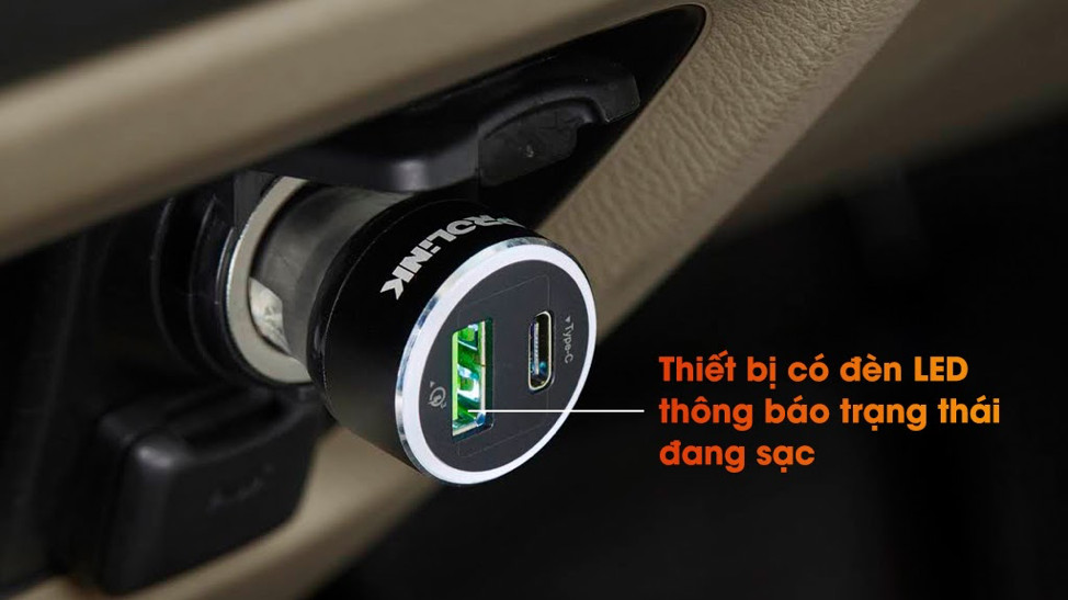 Mô tả Sạc Ô Tô nhiều cổng Prolink, Công Suất 33W - 42W, Sạc Nhanh - Chính hãng store. - 2