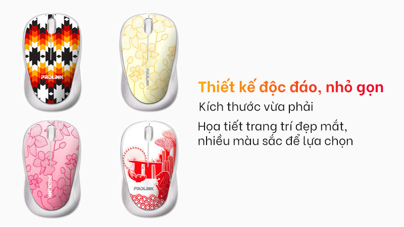 Mô tả Chuột Quang Có Dây Prolink PMC1005 - CHÍNH HÃNG STORE - 1