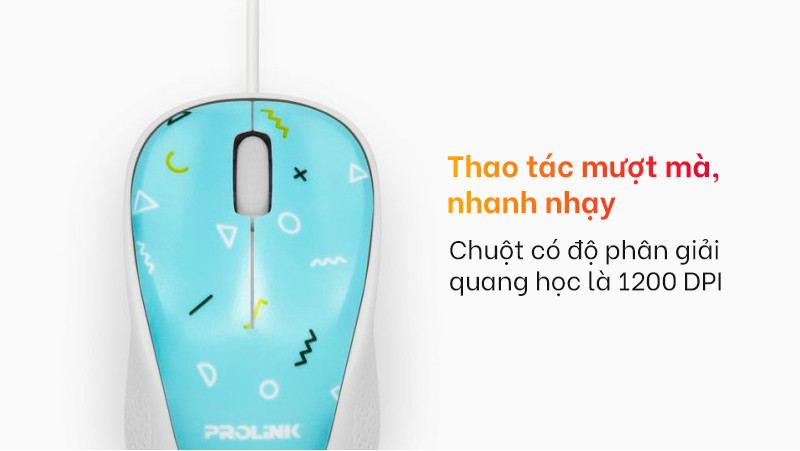 Mô tả Chuột Quang Có Dây Prolink PMC1005 - CHÍNH HÃNG STORE - 2