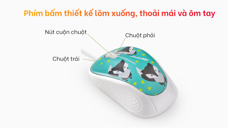 Mô tả Chuột Quang Có Dây Prolink PMC1005 - CHÍNH HÃNG STORE - 3