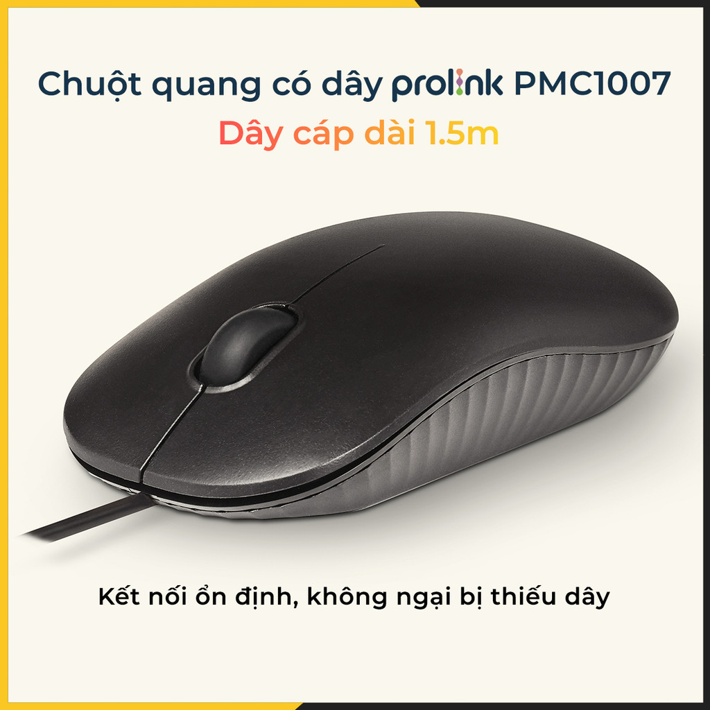 Mô tả Chuột Quang Có Dây Prolink PMC1007 - CHÍNH HẪNG STORE - 3