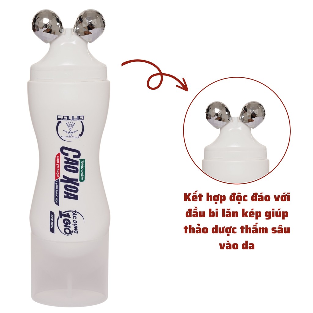 Mô tả Cao Xoa Bóp Giang's 150ml - Kết hợp đầu lăn trị liệu y học giảm đau cực kỳ hiệu quả - 1