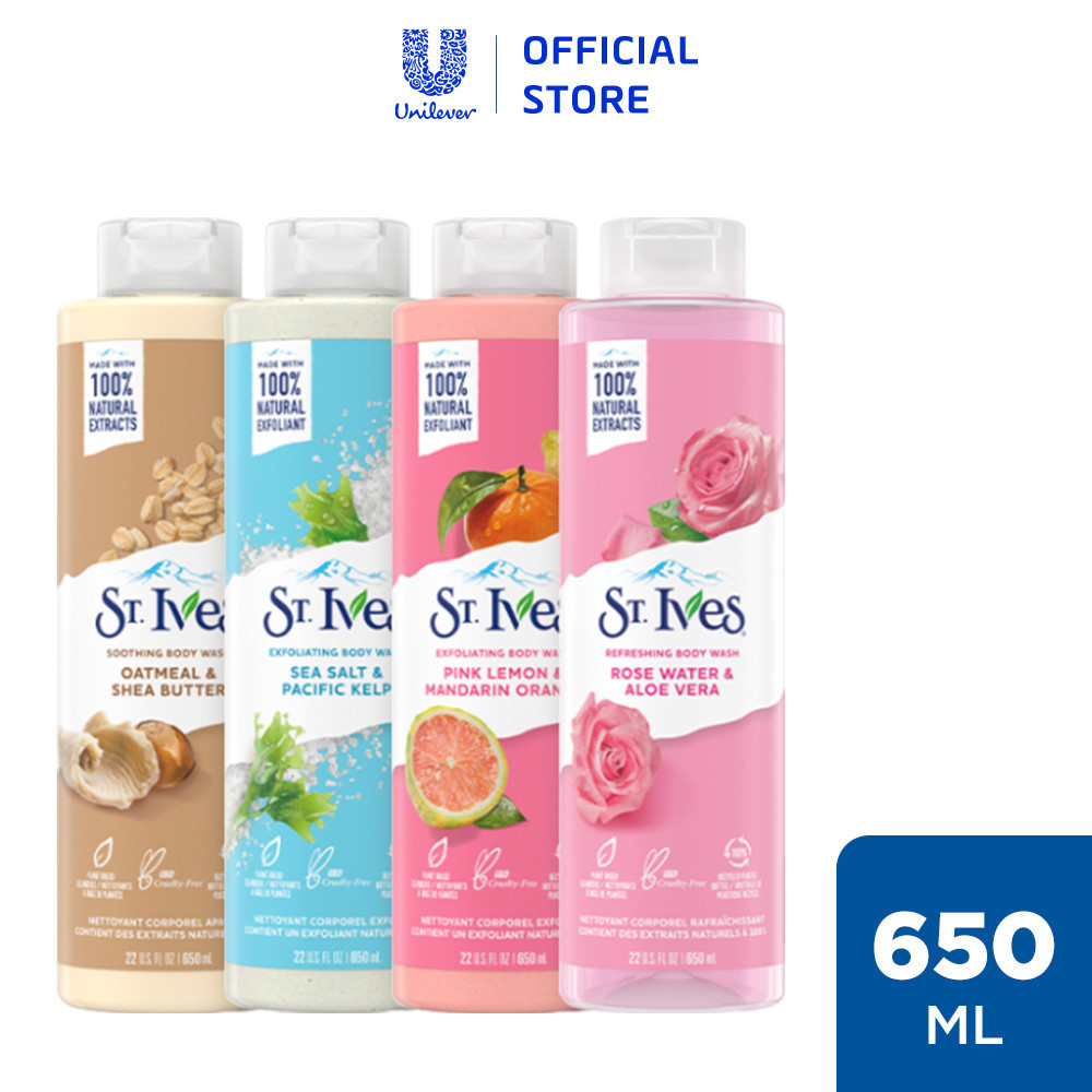 Mô tả [Flashsale] Sữa tắm dưỡng da body St.ives 650ml (Tùy chọn mùi) - 1