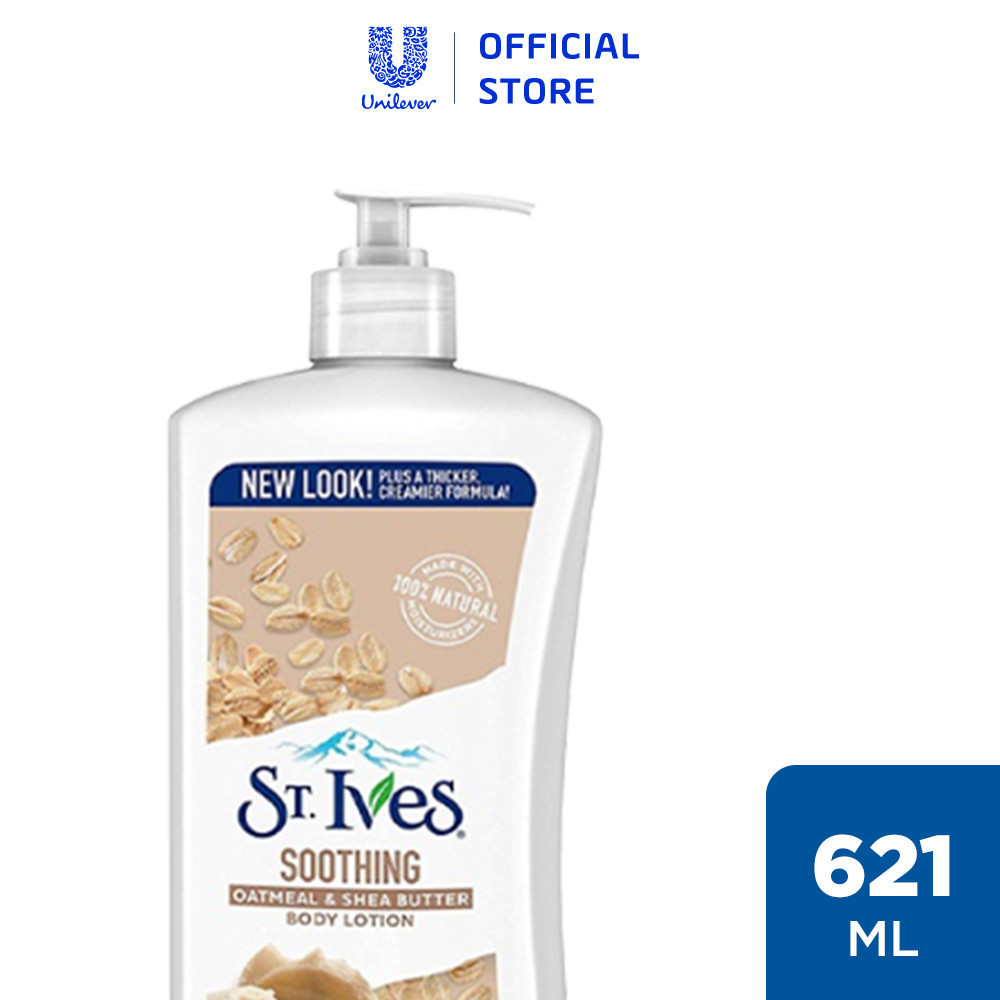 Mô tả Sữa dưỡng thể St.Ives Yến Mạch và Bơ 621ml - 1