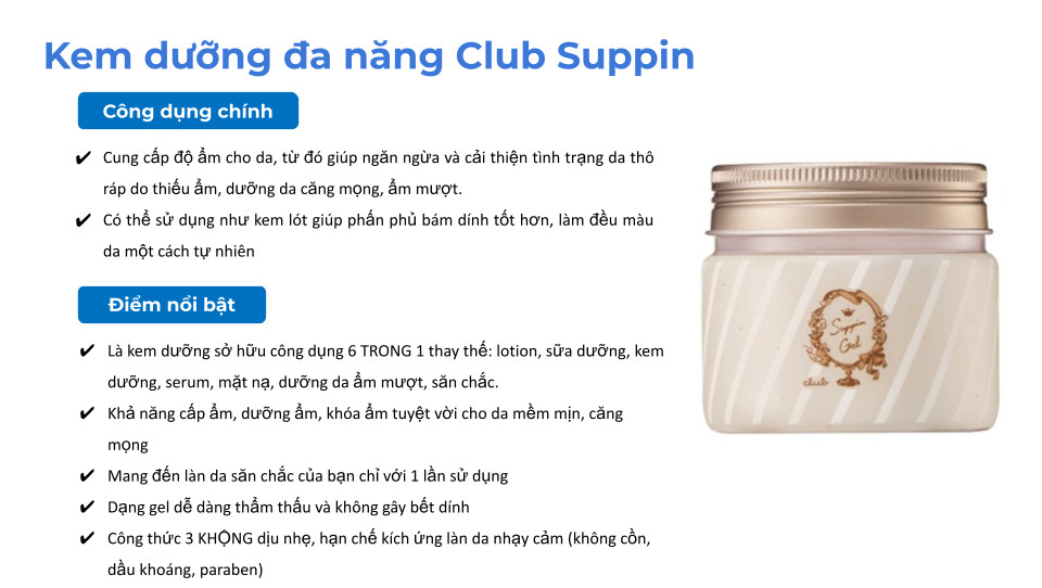 Mô tả Bộ Makeup Cơ Bản Club Suppin 5 Món Trang Điểm Cho Người Mới Bắt Đầu, Làm Set Quà 14/2 8/3 20/10 - 1