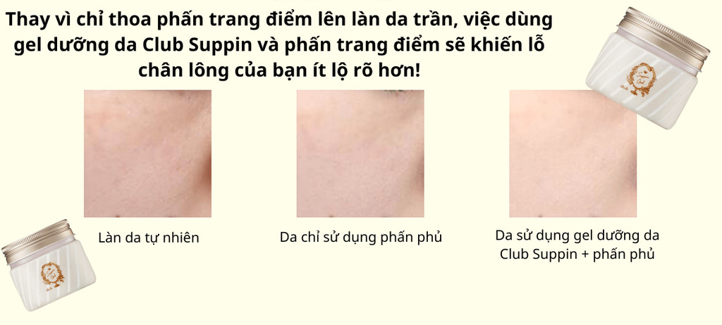 Mô tả Kem Dưỡng Đa Năng Club Suppin 6in1: Lotion, Sữa Dưỡng, Kem Dưỡng, Serum, Mặt Nạ, Dưỡng Da Ẩm Mượt Săn Chắc (100g) - 2