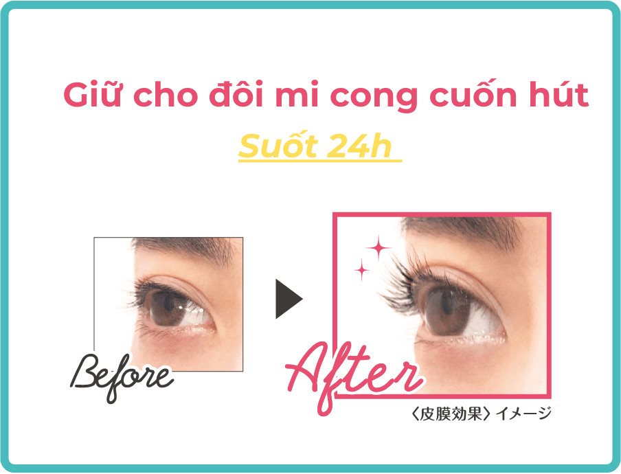 Mô tả Tinh Chất Dưỡng Mi, Giữ Cong Mi, Chống Thấm Nước Club Suppin Nhật Bản Hộp 6,6ML - 2