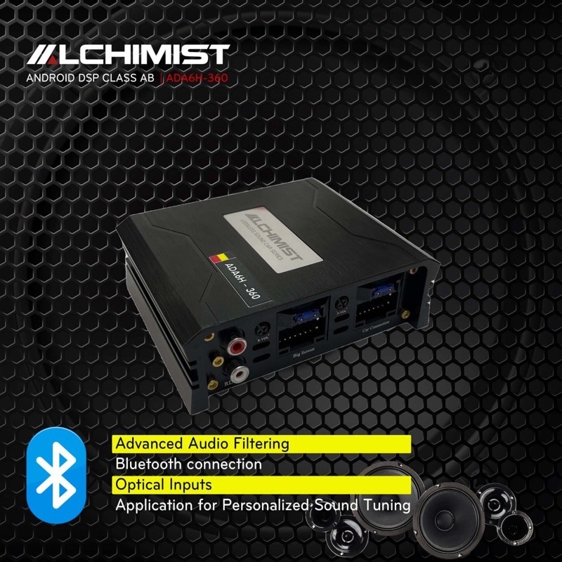 DSP Bộ khuếch đại âm thanh kèm Amply 8 kênh dành cho màn android ô tô ...