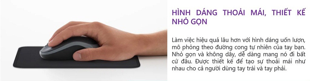 Mô tả Chuột không dây Logitech B175 - Chính hãng BH 12 tháng - 2
