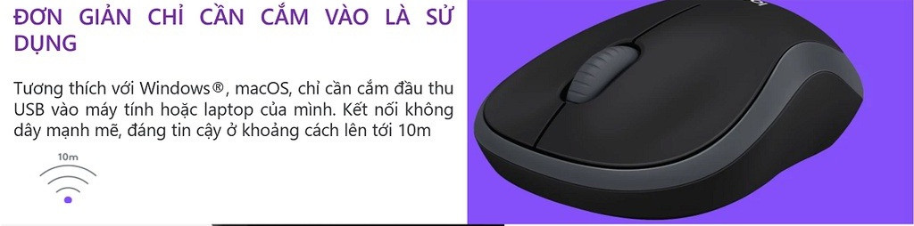 Mô tả Chuột không dây Logitech B175 - Chính hãng BH 12 tháng - 5