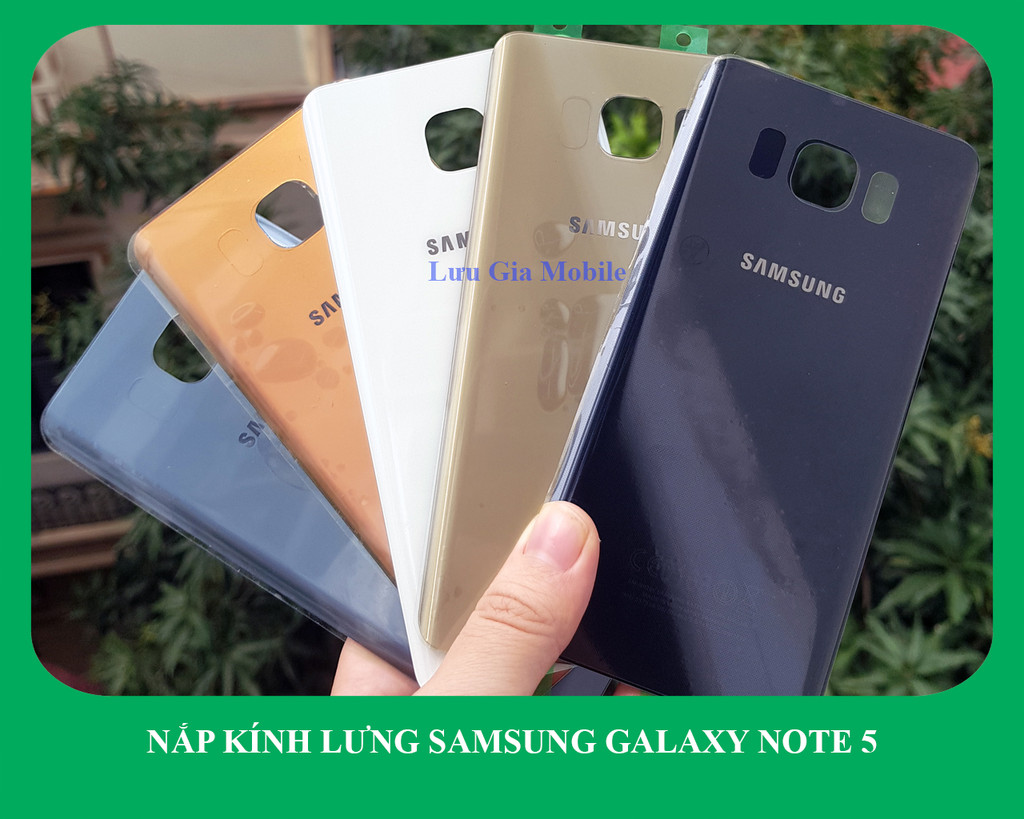 Nắp kính lưng Samsung Galaxy Note zin công ty N920 Shopee Việt Nam