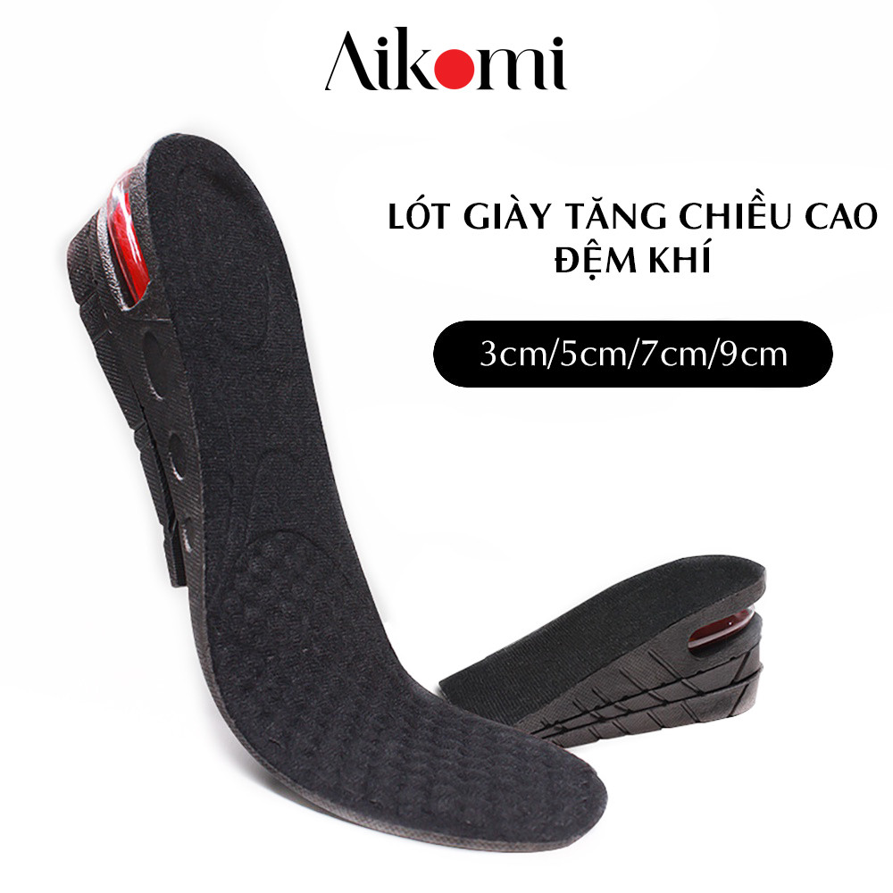 Mô tả Lót giày tăng chiều cao AIKOMI L110AB đệm khí cao cấp full size cả bàn nửa bàn - 1