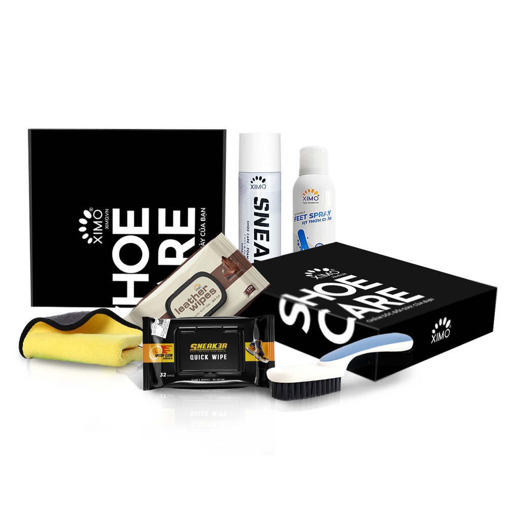 Mô tả Bộ chăm sóc giày chuyên sâu XIMO SHOE CARE giúp vệ sinh và làm sạch giày tiện lợi - 1