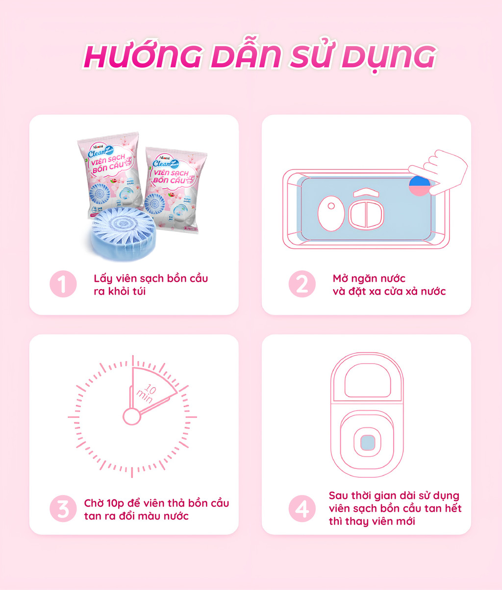 Thời gian sử dụng lâu của CleanZ
