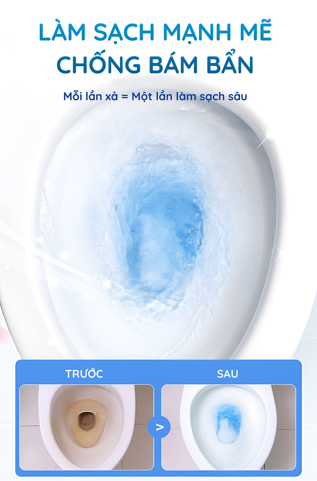 Mô tả Combo Viên sạch bồn cầu CleanZ thả bồn cầu sạch khuẩn tẩy mảng bám khử mùi diệt vi khuẩn toilet - 4