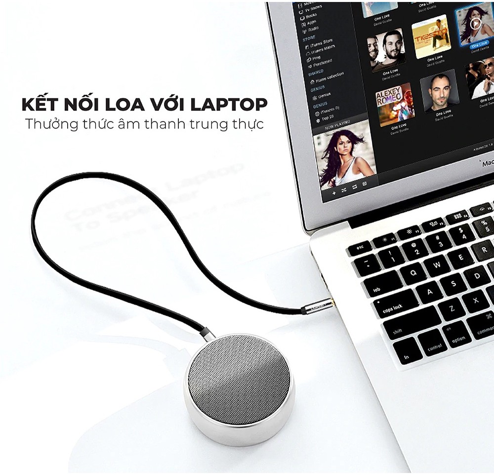 Kết nối laptop với tai nghe