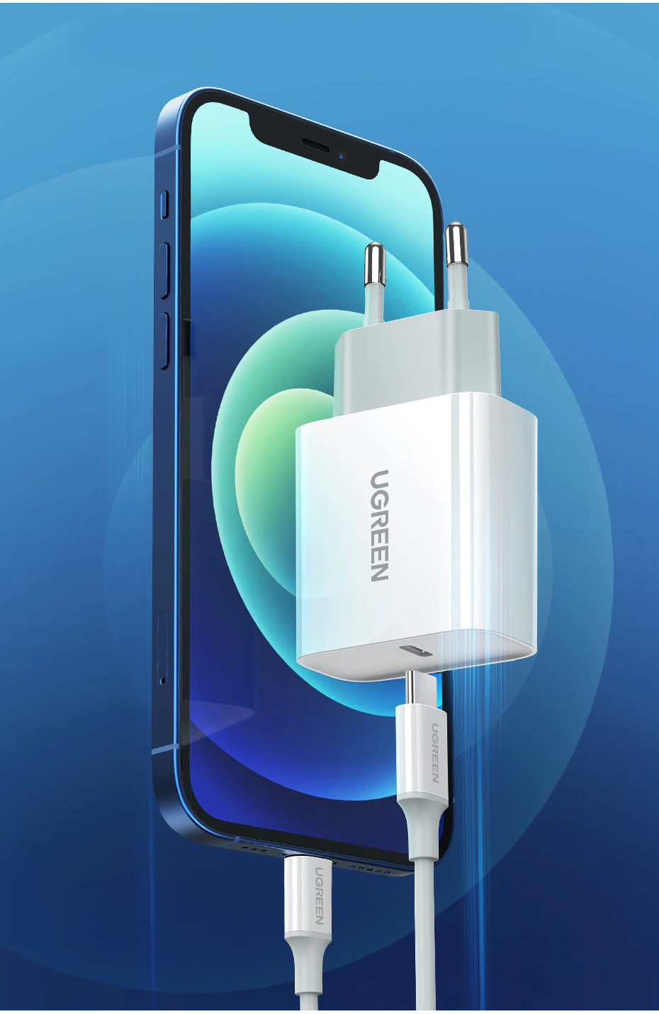 Mô tả Củ sạc Nhanh UGREEN 20W CD137 QC4.0 QC3.0  | USB Type C | Sạc Nhanh PD | Bảo hành 18 tháng 1 đổi 1 60449 10184 60450 - 2