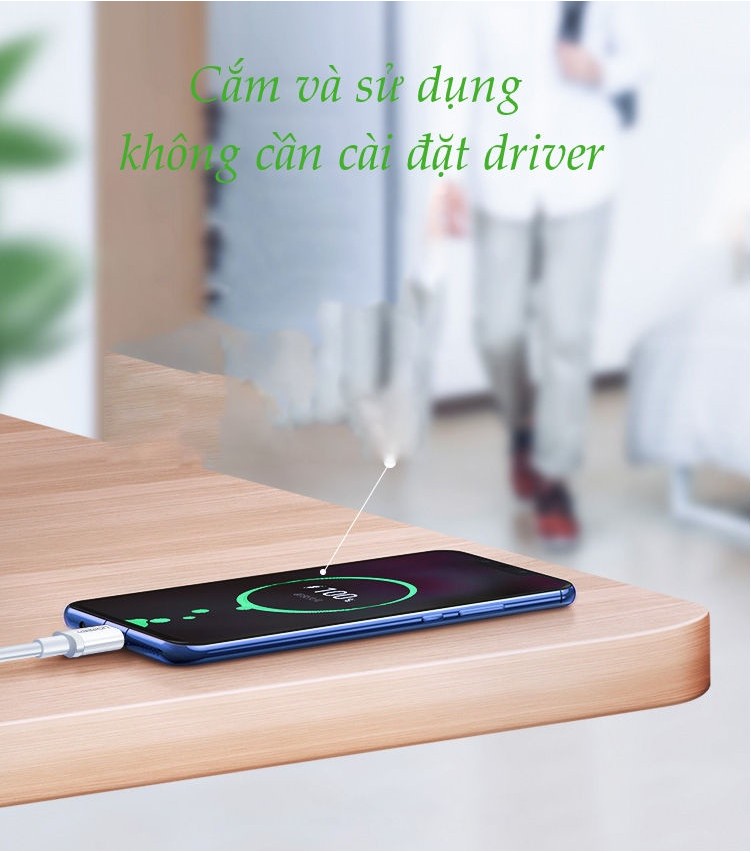 Mô tả Cáp sạc nhanh Type C UGREEN US264 | Sạc nhanh dòng 3A |Vỏ bện nylo|Đầu hợp kim tản nhiệt tốt | Bảo hành 18 tháng 1 đổi1 - 7