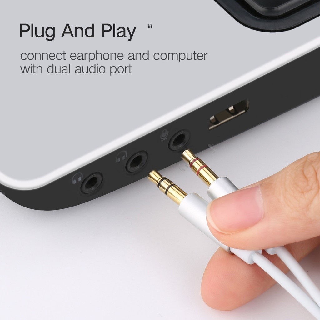 Dây Audio UGREEN AV140 chi tiết đầu cắm