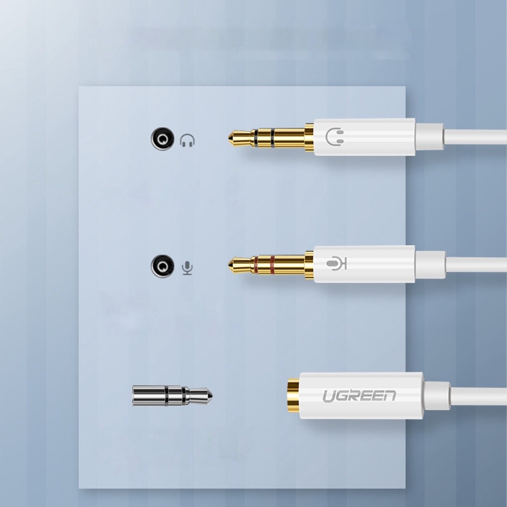 Dây Audio UGREEN AV140 kết nối PC