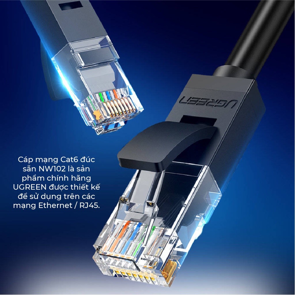 Các loại Cáp mạng Cat6 UGREEN NW102
