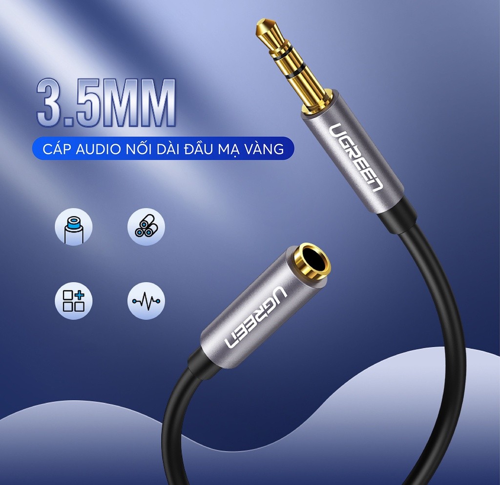 Dây AV Nối Dài 3.5mm UGREEN AV118