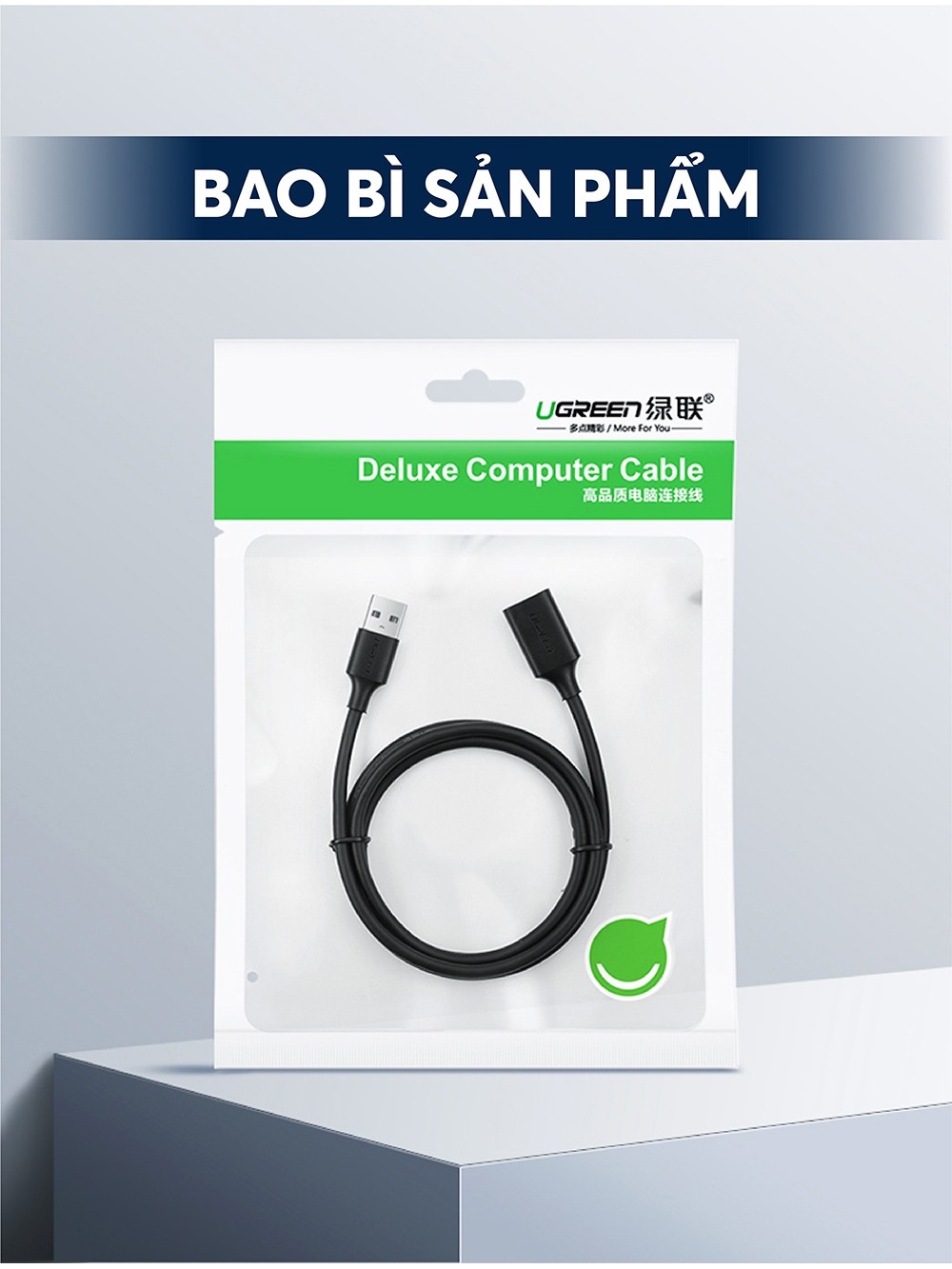 Dây nối dài USB 2.0 UGREEN US103 | Tốc độ truyền dữ liệu lên đến ...