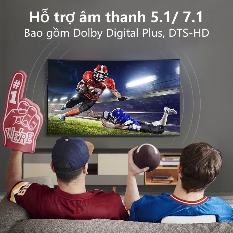 Cáp Audio Quang Toslink Optical UGREEN 70890 - Kích thước