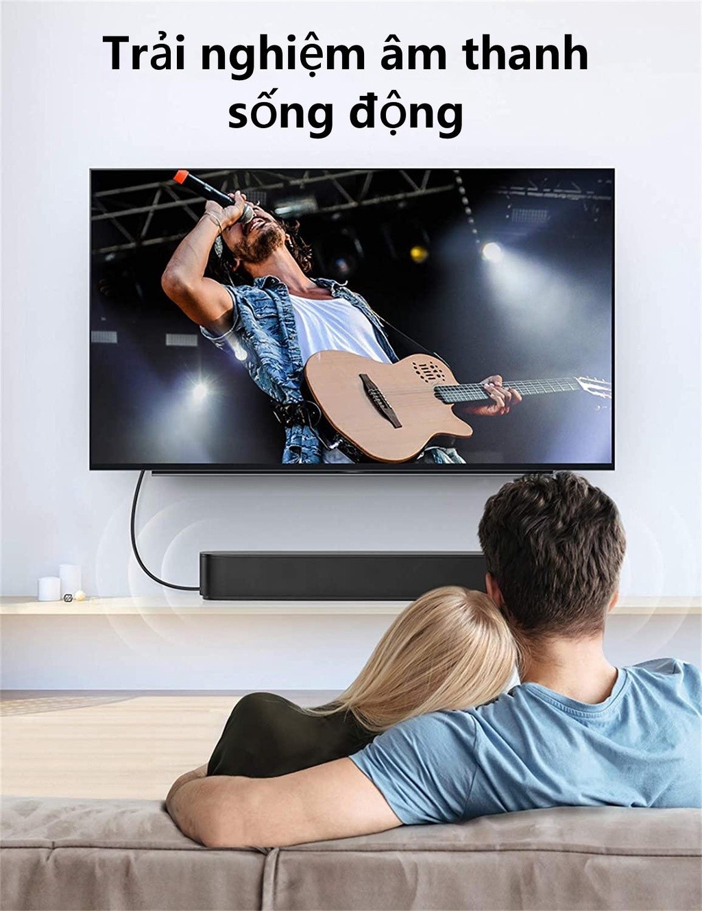 Cáp Audio Quang Toslink Optical UGREEN 70890 - Mô tả