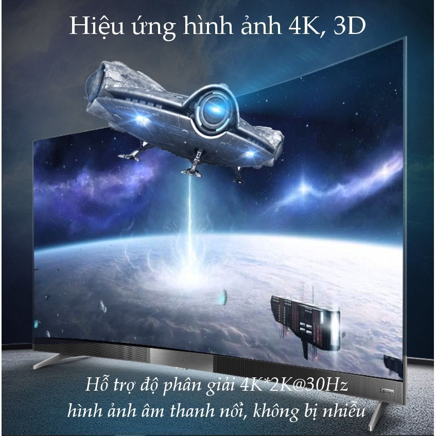 Mô tả Bộ Switch HDMI 2 ra 1 Ugreen CM217 (Tương thích ngược 1 ra 2) | Độ phân giải 4K | Chuẩn HDMI 1.4 | BH 18 tháng | 50966 - 4