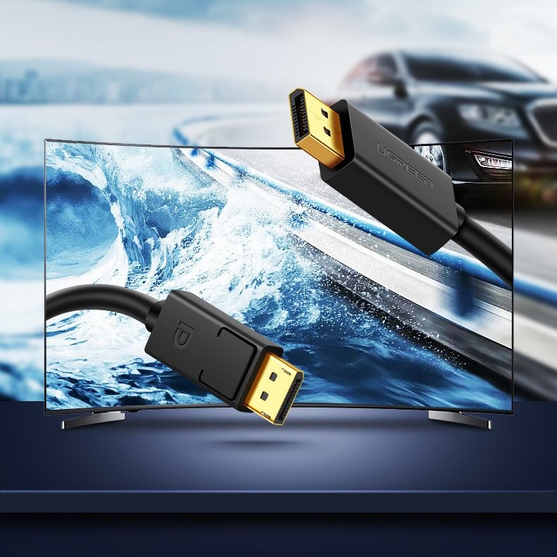 Mô tả Dây cáp DisplayPort sang HDMI UGREEN DP101 | Hỗ trợ phân giải 1920x1200 | Hình ảnh và âm thanh sắc nét |  Bảo hành 18 th - 3