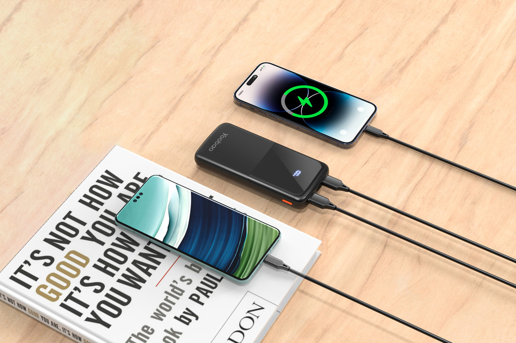 Mô tả Sạc dự phòng 10000mAh/20000mAh Q15/ Q21 Yoobao | Sạc nhanh hỗ trợ nhiều cổng | Màn hình Led kỹ thuật số | BH 12 tháng - 2