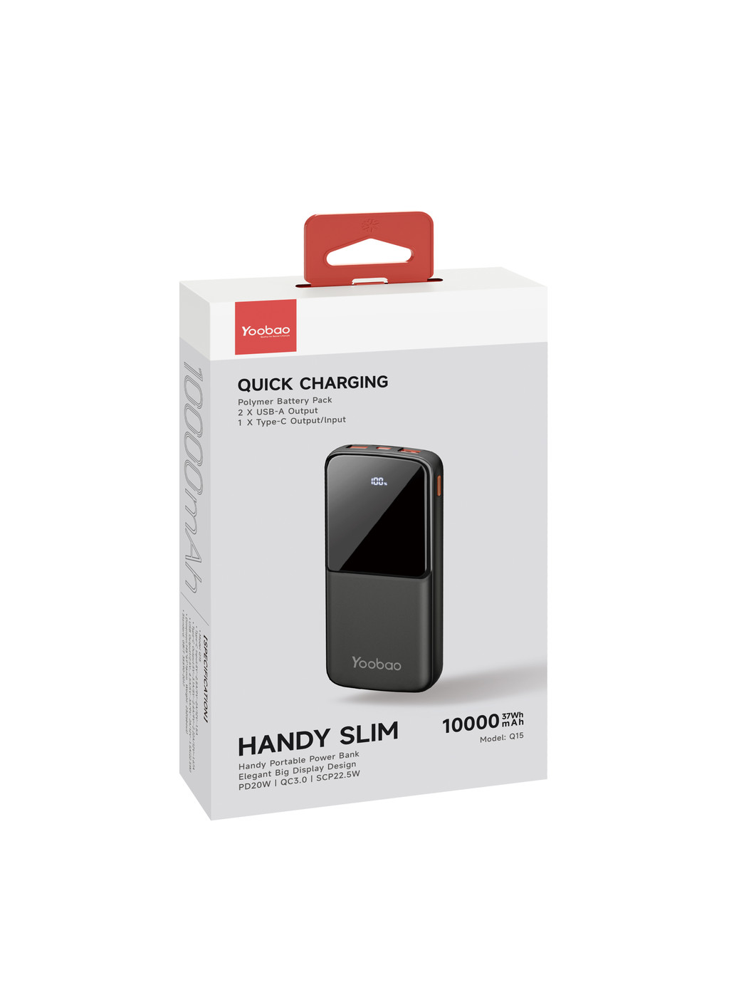 Mô tả Sạc dự phòng 10000mAh/20000mAh Q15/ Q21 Yoobao | Sạc nhanh hỗ trợ nhiều cổng | Màn hình Led kỹ thuật số | BH 12 tháng - 4