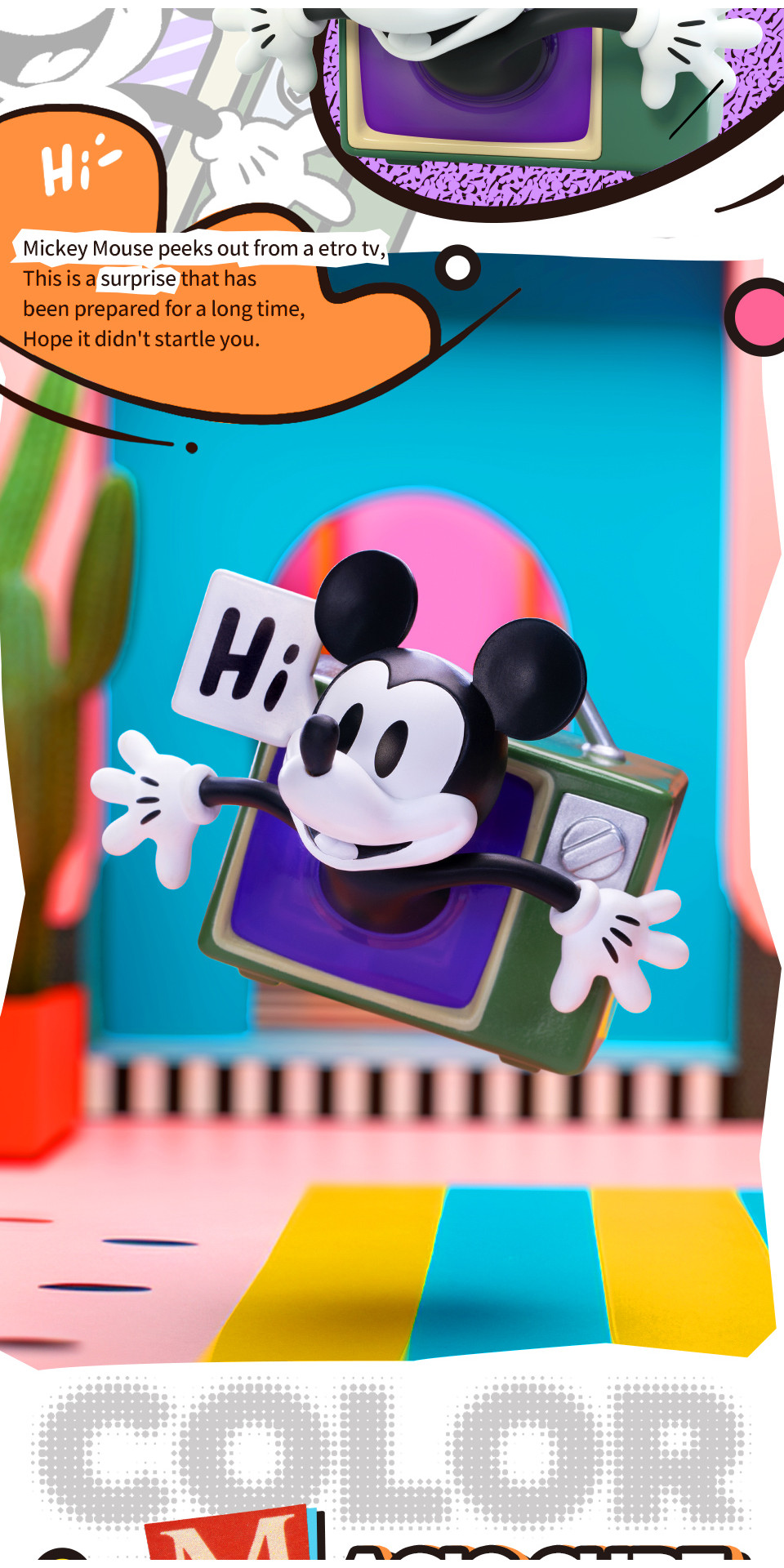 その他 52TOYS BLINDBOX Mickey Mouse Color 52TOYS Mickey Mouse Color Hunting Series – NEKO STOP