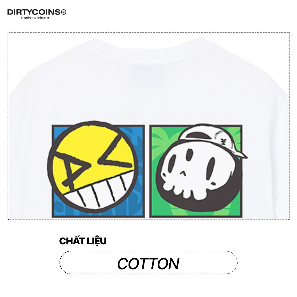 Áo thun DirtyCoins Dico Mate T-Shirt màu Trắng