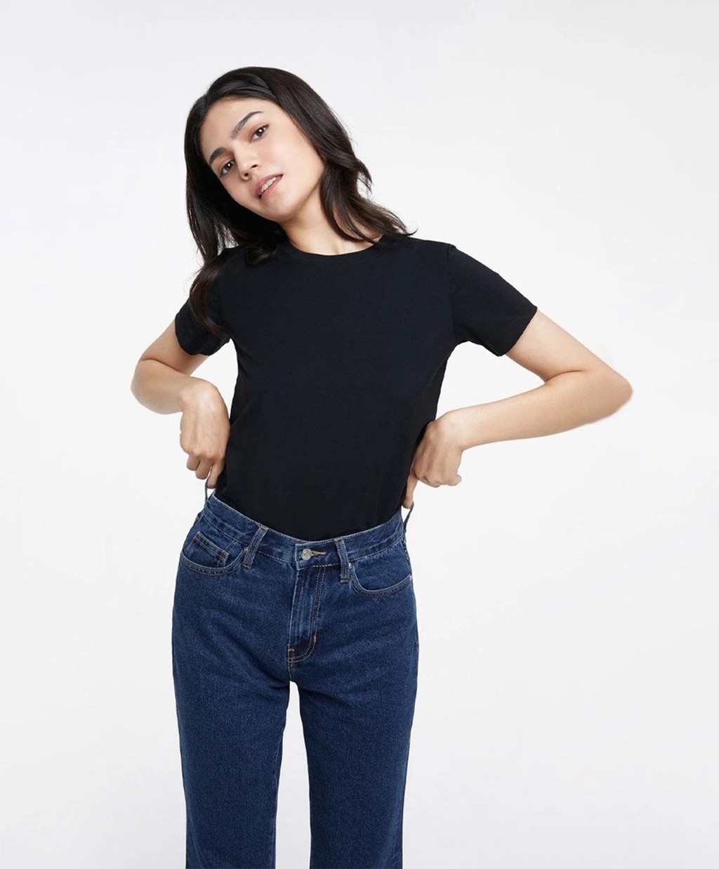 Mô tả TheBlueTshirt - Áo thun tay ngắn trơn cho nữ - Hero T - Women - 9