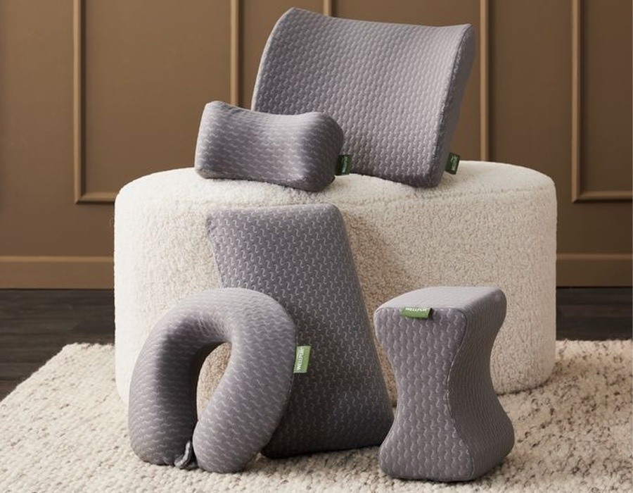 Mô tả Ruột gối Memory Foam | JYSK Wellpur Stranda| xám | R33xD33xC8cm - 1