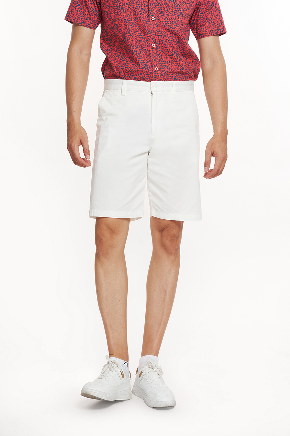 Mô tả Quần Short Nam Kaki Chuẩn Form  N&M Thương Hiệu NINOMAXX 2304005 - 4